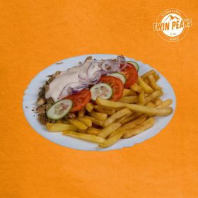Extra fullos gyros tál