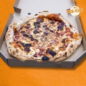BBQ-Bacon pizza